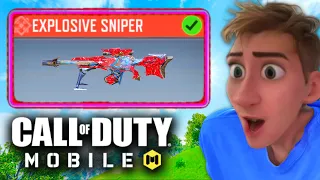 I STOLE the 1-SHOT EXPLOSIVE SNIPER 🤯 (COD MOBILE)