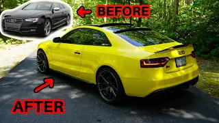 Building An Audi S5 In 13 Minutes
