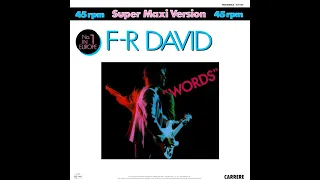 F.R. David – Words (Original Remixes) 17:36
