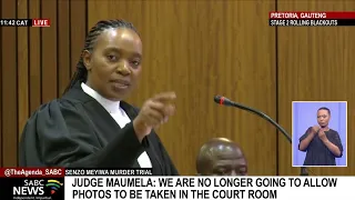 Senzo Meyiwa Murder Trial | Media not permitted to take pictures, Tumelo Madlala cross-examination