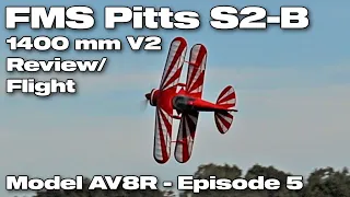 FMS Pitts 1400 mm (55.1") V2 PNP - Model AV8R Review