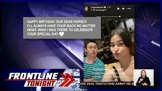 Enrique Gil, may sweet birthday message kay Liza Soberano | Frontline Tonight