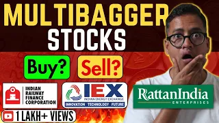 Future Of 3 Multibagger Stocks | IRFC, IEX and RattanIndia | Rahul Jain Analysis