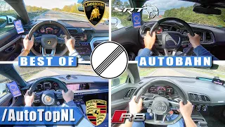 BEST of SUPERCARS on AUTOBAHN #1 [NO SPEED LIMIT!] by AutoTopNL