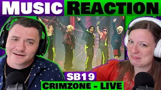 SB19 - Crimzone LIVE Reaction @OfficialSB19