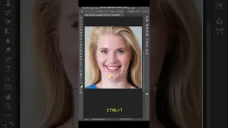 How to Remove a Double Chin in Photoshop | Quick & Easy Tutorial. #youtubeshorts