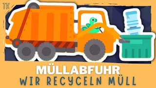 Müllabfuhr für Kinder ⭐ Wir Recyceln Müll [ Kindervideos | Kinderfilme ] #telekids