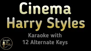 Cinema Karaoke - Harry Styles Instrumental Lower Higher Female Original Key