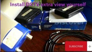 How to install DSTV extra view