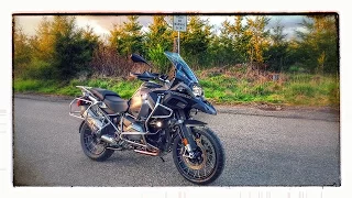 Finally, A Ride After Work!! - Triple-Black R1200GSA-LC! | TheSmoaks Vlog_529