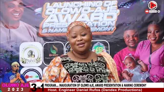 Alhaja Amirat Aminat Ajao Obirere The Queen of Music, at Inauguration Program