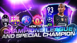 Fifa mobile 21 |HOW TO WIN CHAMPIONS LEAGUE &SPECIAL CHAMPION |Man Utd,Barcelona,Juventus Match Pack