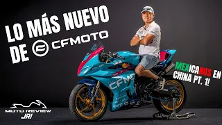 En China para conocer las nuevas 500SR y 675SR de CFMOTO!