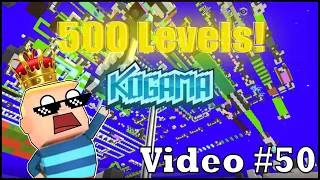 KOGAMA PARKOUR 500 LEVELS [ Récord 2021 ] Feliz Año Nuevo ✨🎦🎬