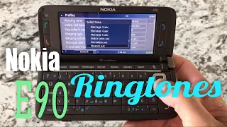 Nokia E90 Ringtones | Vintage Phones Collection