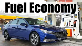 2022 Hyundai Elantra - Fuel Economy MPG Review + Fill Up Costs