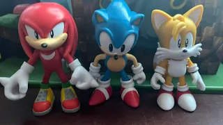 Sonic The Hedgehog Jakks Pacific - Classic Sonic Hero’s 3 Pack Target Exclusive 3 Pack Review!!