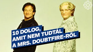 TOPLISTA: 10 dolog, amit nem tudtál a Mrs. Doubtfire-ről