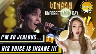 Reacting to DIMASH - UNFORGETTABLE DAY ( HE IS AMAZING!!!! )