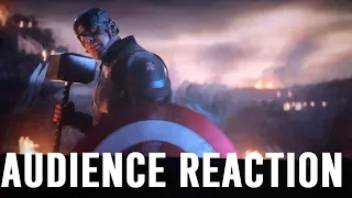 Avengers: Endgame - Captain America Lifts Mjolnir Audience Reaction