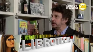 Felipe Pigna nos muestra su biblioteca en Libroteca