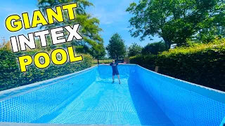 How To Giant INTEX Pool