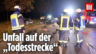 „Todesstrecke“ fordert wieder zwei Todesopfer | Unfall in Hamburg