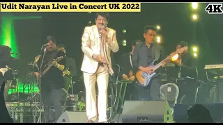 Udit Narayan Live in concert in Birmingham UK Oct 2022 Rewind Tour. 4K