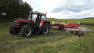 senáže ZD Lipová 2022//2xmassey ferguson1x Zetor