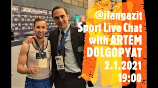 @ilangazit SPORT LIVE CHAT with ARTEM DOLGOPYAT