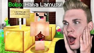 BOBO wygrał LICYTACJE na WIEŻOWIEC w Minecraft!