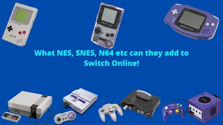 What N64, Gamecube, Gameboy games etc can be added to Nintendo Switch Online. (Re-Made)