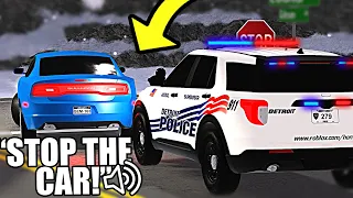 I RAN From POLICE On My DRIVING TEST! - ERLC Roblox Liberty County