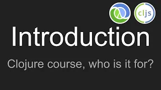 Poetry of Programming - Clojure course Introduction