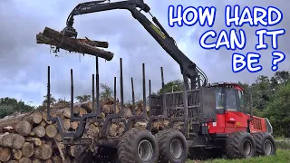 PRO OR NOOB? - OPERATING A MONSTER TIMBER FORWARDER