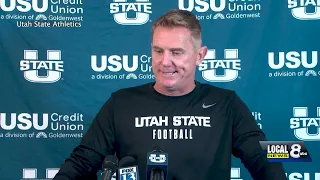 Utah State makes history in dominating 78-28 win over Idaho State