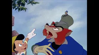 Pinocchio (1940) - Pinocchio & Jiminy Scene