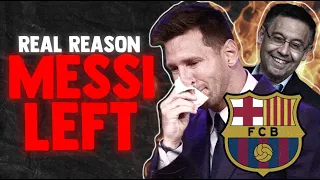 The Truth Behind Messi Leaving Barcelona.