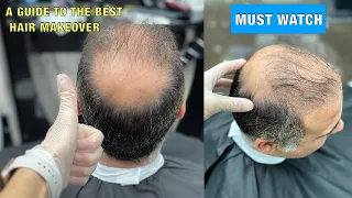 Hair Fibers Transformation | No Need Hair Transplant or Wig | JASON MAKKI Extra Hair Fibers