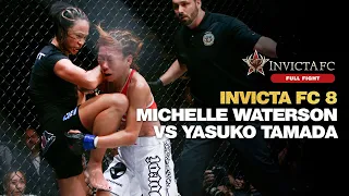 Full Fight | Michelle Waterson finally stops crazy tough challenger Yasuko Tamada | Invicta FC 8