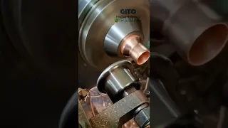 CNC Tube Spinning Machine For Copper Pipe Reducer Fittings