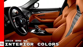 2018 BMW M5 Interior Colors