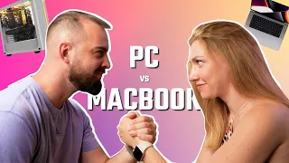 Η ΜΑΧΗ ΤΩΝ 4000€! PC vs MacBook Pro