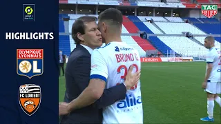 OLYMPIQUE LYONNAIS - FC LORIENT (4 - 1) - Highlights - (OL - FCL) / 2020-2021