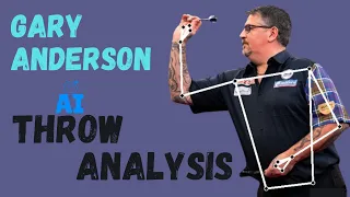 GARY ANDERSON darts throw AI analysis 🎯