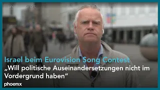 Claas Thomsen zum Eurovision Song Contest und dem umstrittenen Auftritt Israels am 10.05.24