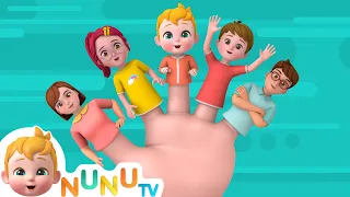 Finger Family Song - Kids Songs & Nursery Rhymes @NuNuTVNurseryRhymes​