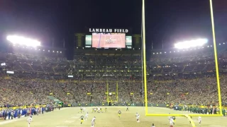 Packers NFC Giants Hail Mary Halftime