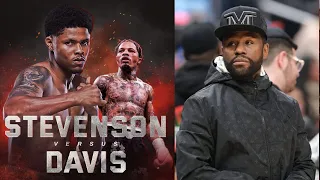 FLOYD MAYWEATHER TELLS GERVONTA DAVIS TO FIGHT SHAKUR STEVENSON