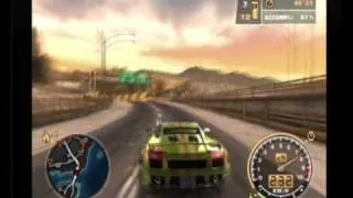 NFS Most Wanted try n°67 Tollbooth Time Trial from Challenge Series 8'32.00